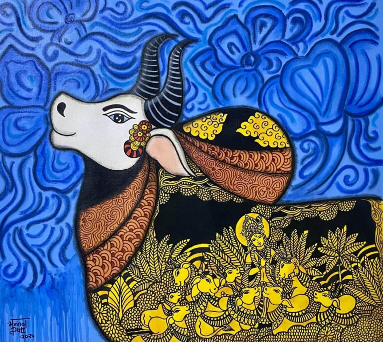 Pradeepta ( Krishna love for cows )