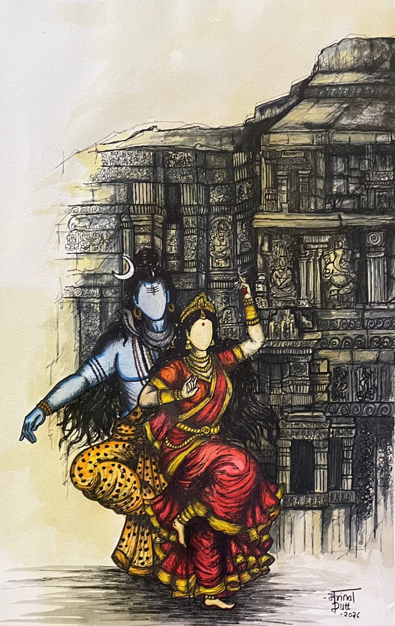 Lasya- cosmic dance of Aadhishakti